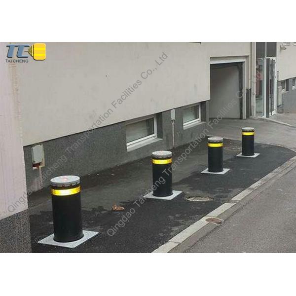 Автоматический стальной боллард с скоростью открытия 3,5 с защитой от тепла IP68 -40-70°C