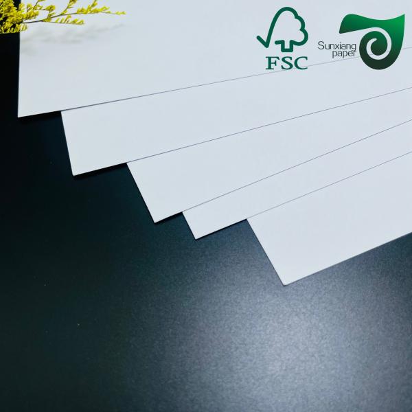 Papel sintético A4 A3 PET con superficie mate 200mic 230mic de cartón láser resistente a altas temperaturas
