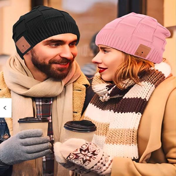 Wrieless Headphones Module Bluetooth Beanie Hat Music Hat For Biking Motorcycling