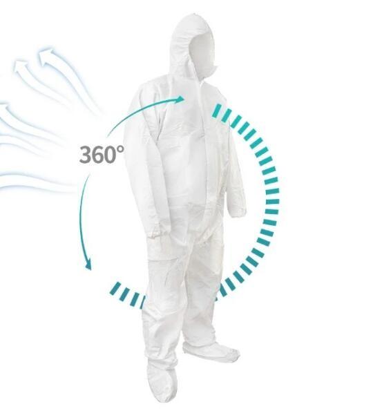 General Isolation Cloth Gown SMS Non Wovens Safety Clothes Non Sterile
