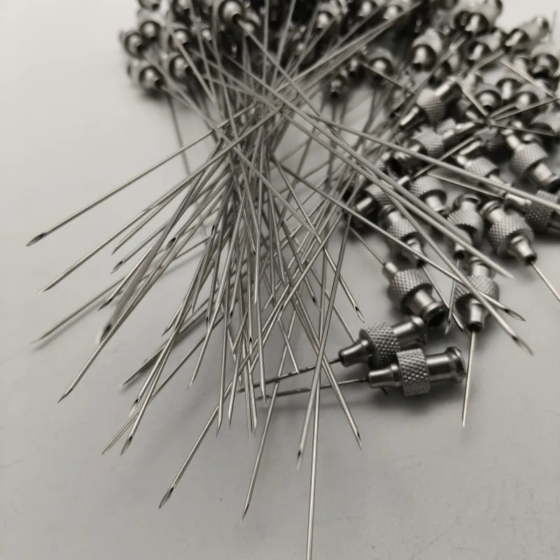 Veterinary 304 Stainless Steel Needle Threaded Cold Rolled