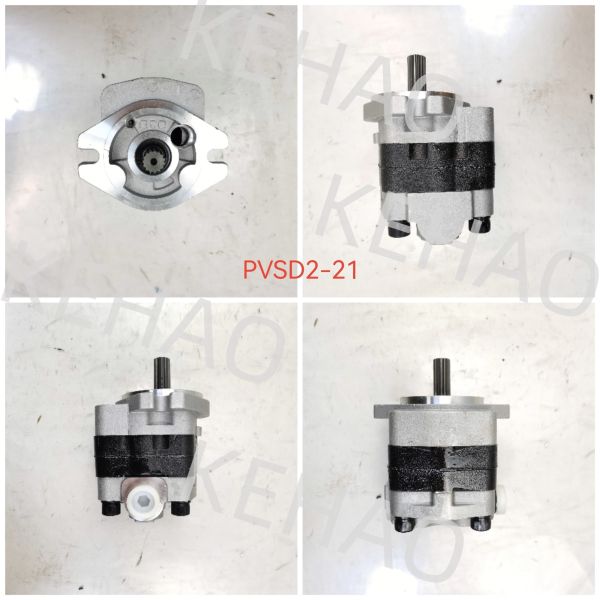 PVSD2-21 Hydraulic Gear Pump Iron and Aluminum alloy materials  Range for Construction Machinery Factory Supply Hydraulic Parts Customize