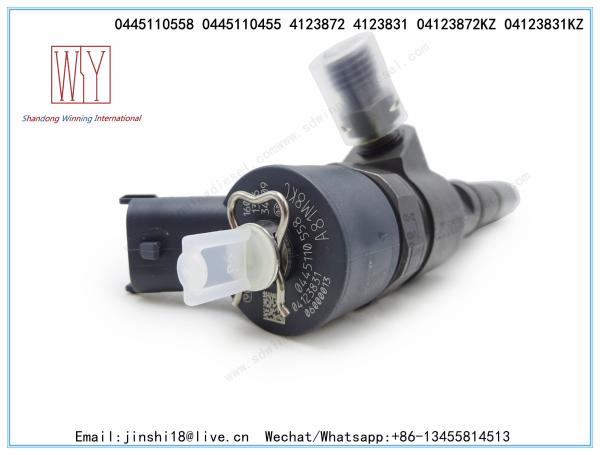 BOSCH GENUINE AND BRAND NEW DIESEL COMMON RAIL FUEL INJECTOR 0445110558 0445110455 04123872 04123831 FOR DEUTZ TCD 2.9 E