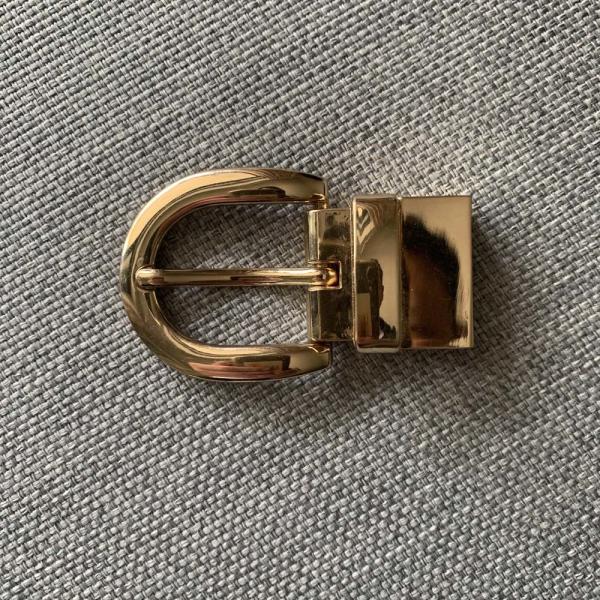 TGKELL 3 In 1 Belt Buckle Fittings Brass Aluminium Auto Turning Clip Pin