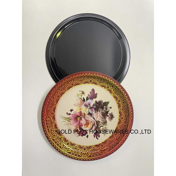2024 hottest color tray &,45cm stainless steel fruit tray &BBQ tray ,hot in Middle East market