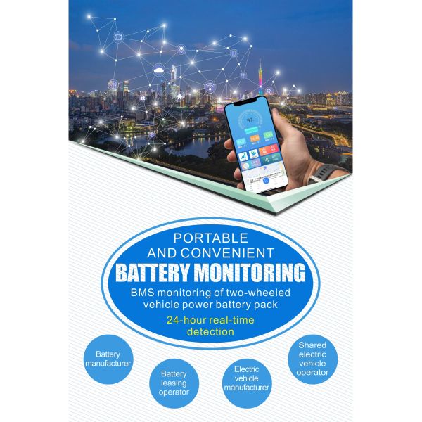 10V-100V TCP BMS Battery Management Solution System Handy Battery Monitoring GPS Positioning