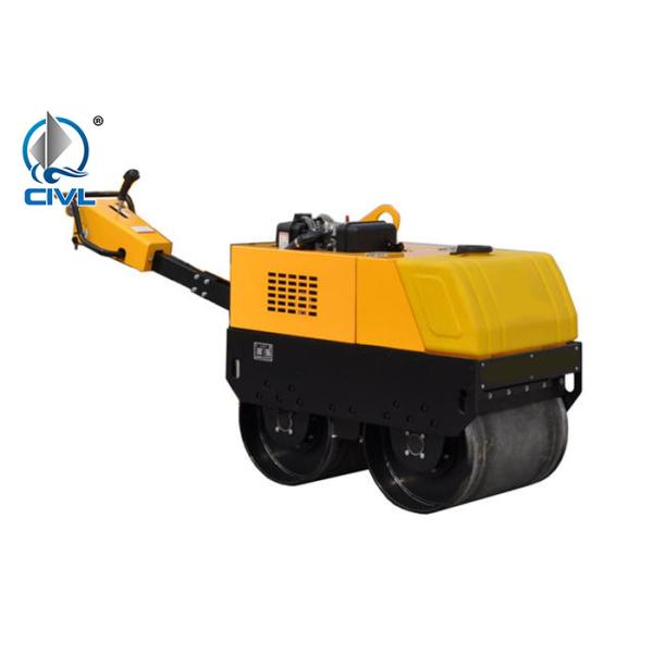 Walk - Behind Double Drum Roller / 0.6ton Mini Road Roller / 13hp Gasoline Engine / Roller - Compactor