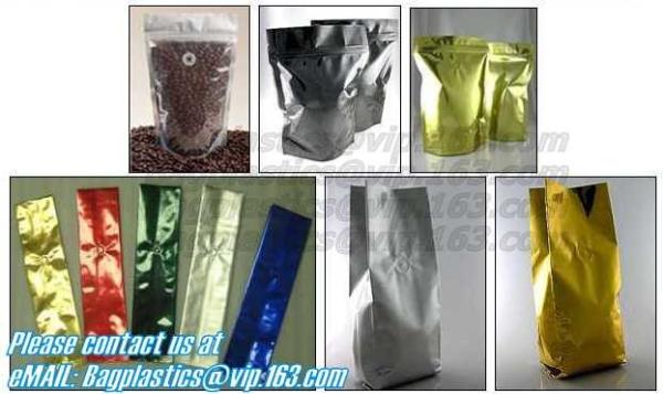 Metalized Bags, Bopp Metalized Bags, Metalized Pouches, VEMPET, PP, BOPP, OPP, CPP, NYLON Aluminized k stand up ba
