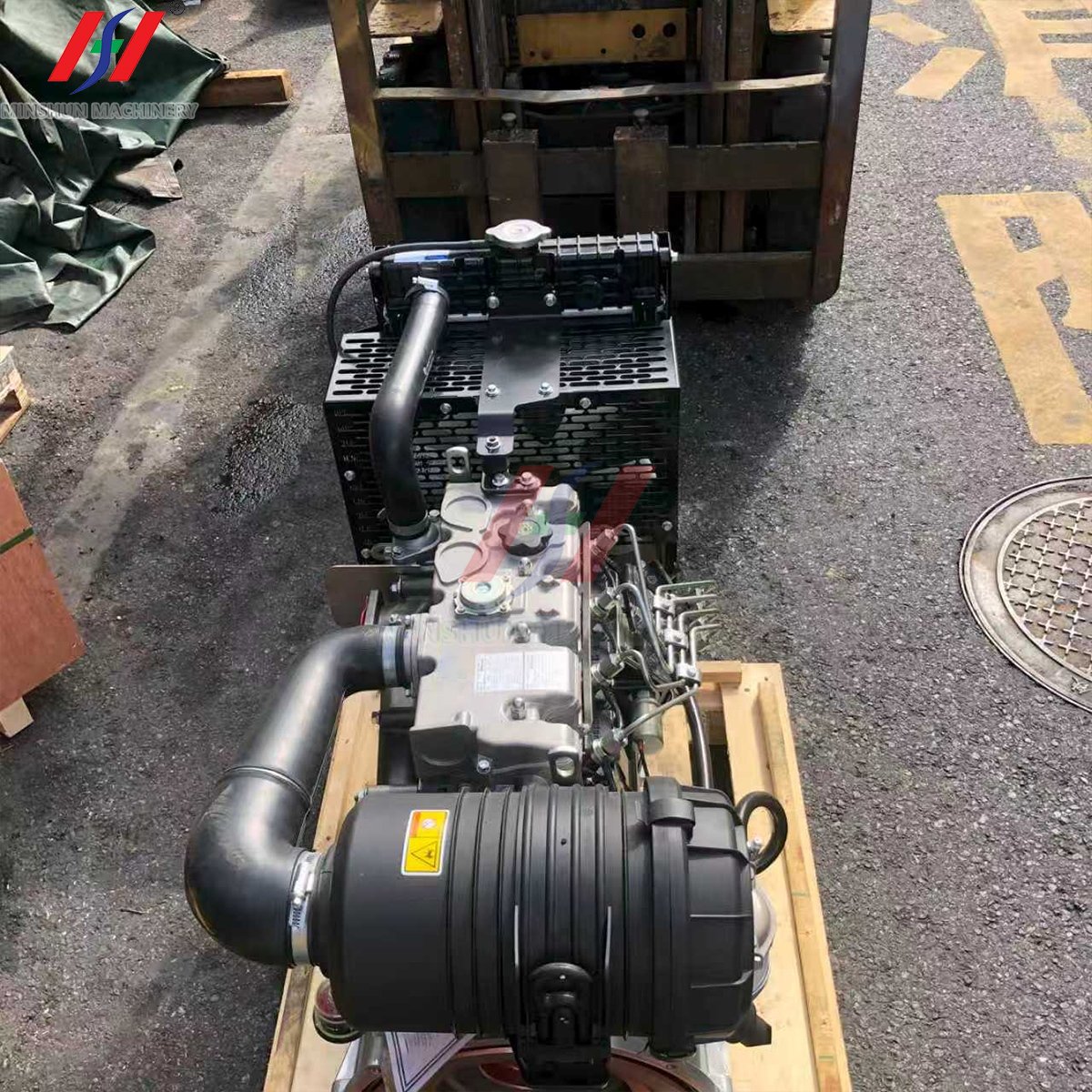 404A-22 4-Cylinder Diesel Engine Assembly 1500 rpm 20.6 kW Construction Machinery Spare Part for Perkins