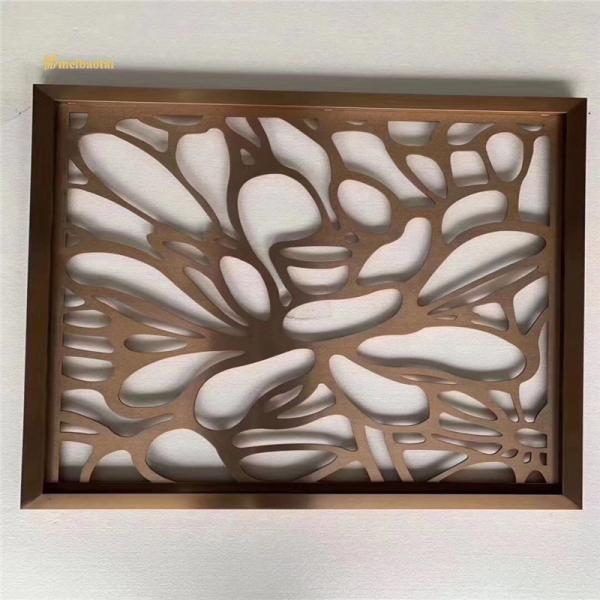 PVD подняло покрытый стандарт DIN рассекателя комнаты SS201 нержавеющей стали материальный