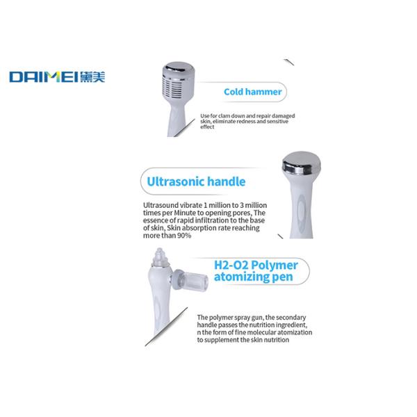 Professional 6 In 1 Hydro Facial Machine RF Oxygen Skin Care Machine