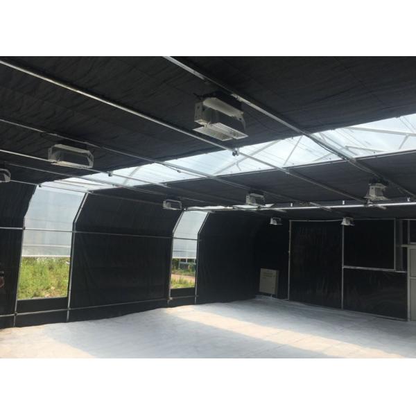 Heat Preservation Blackout Light Deprivation Greenhouse Single Span Automatic