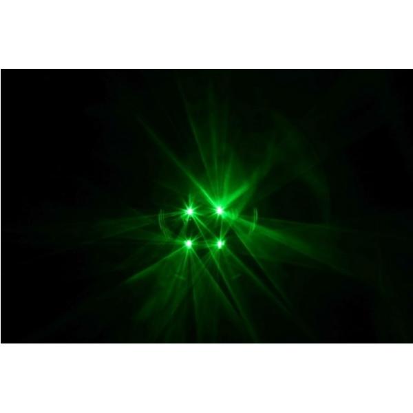 Ceiling Four Head Rgb Laser Light Safety Red / Green / Blue Portable Laser Lights