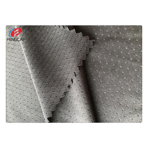 Уток связал Stretchy ткань сетки для футболки Sportswear