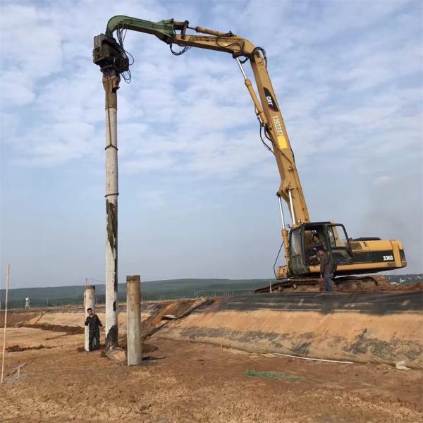 20-50T Excavator Boom Arm Hydraulic Pile Driver Top Energy Amp Mining Pile Driver For Excavator