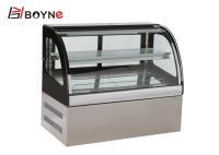 Vitrine de marbre de gâteau de la base 450W R134A pour la Chambre de pain