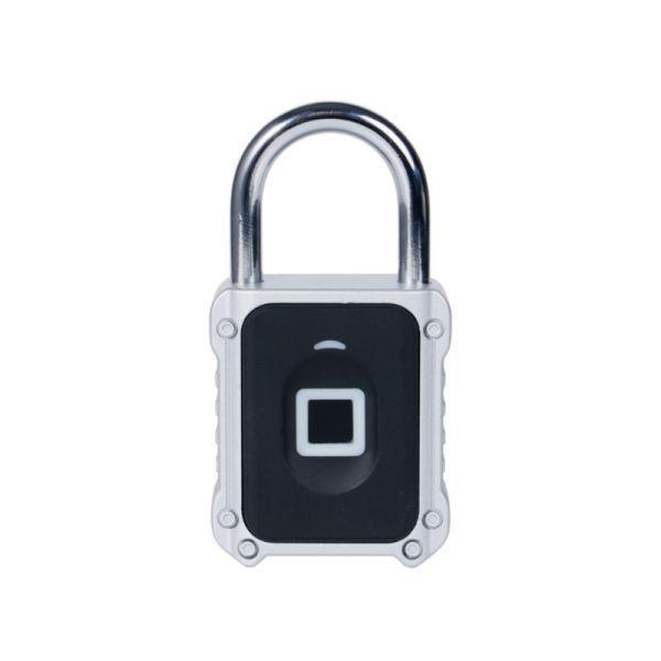 IP67 Waterproof Eco-Friendly Security Smart Fingerprint Padlock Zinc Alloy+ABS Tuya App Compatible 304 Stainless Steel Shackle