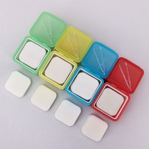 Almohadilla de algodón húmedo desechable OEM ODM para limpieza facial y desmaquillante de ojos