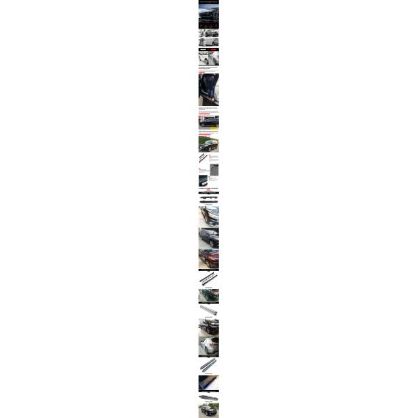 Anti Slide Toyota Highlander Car Running Boards Back Shaped
