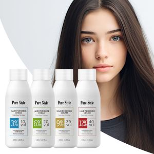 Crème oxydante révélateur de couleur PureStyle pour cheveux en vrac, coloration permanente 100ml pour la maison