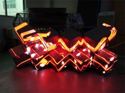 Cool Fashion P5 RGB LED DJ Booth Indoor LED Video Wall For Music Bar Club