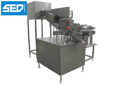 Tipo horizontal máquina de engarrafamento plástica do tubo para a embalagem efervescente da tabuleta
