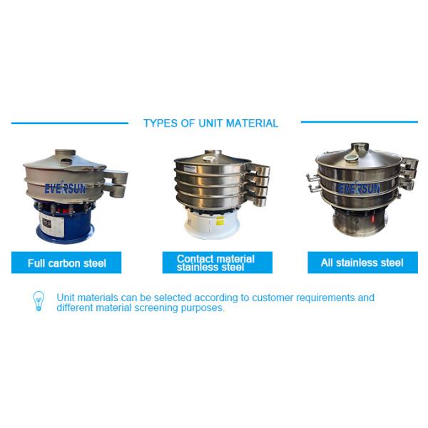 Улучшенная эффективность вибрирующей фильтрующей машины Вибросепаратор с точностью размеров 85-95%