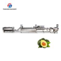 Chaîne de fabrication sélection et coupure de séchage de nettoyage de fruits et légumes industriels de bulle de brosse