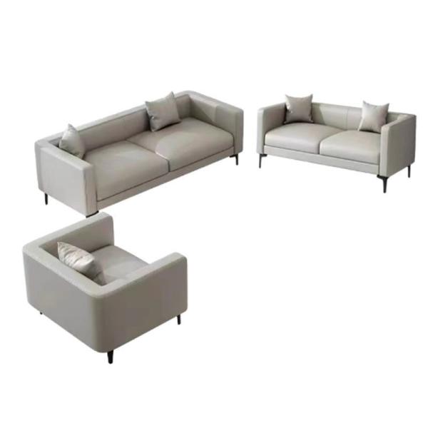 Reception Meeting Modern Office Sofa Set Negotiating Area Business Synthetic Leather YFH-SF004