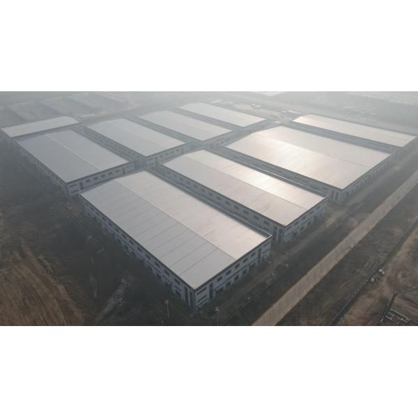 Высокопрочная многоэтажная стальная конструкция Промышленный склад Префабрикованные изолированные металлические здания