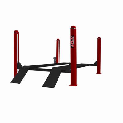 Simple Maintenance 4 Post Auto Lift , 4 Post Car Lift High Performance