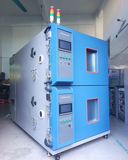 2 Layer 100L Constant Temperature Humidity Chamber Programmable JIS BS Standard