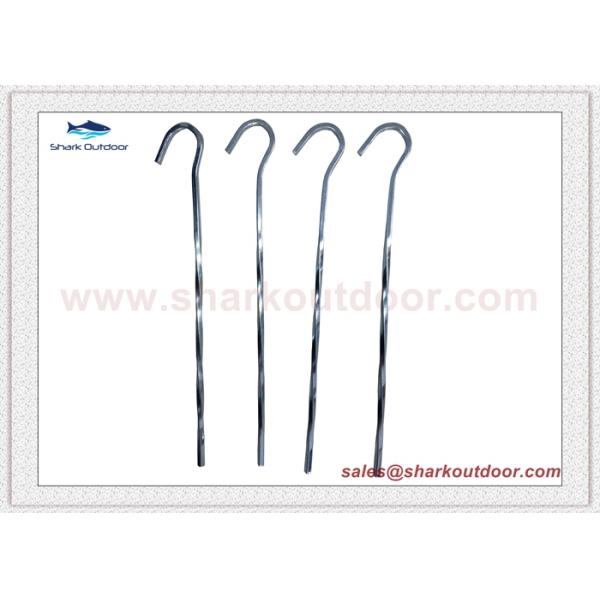 Steel Twist Drill Tent Peg stakes 18 cm