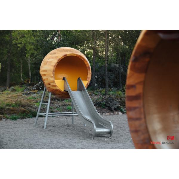 SCULPTURE of Park Amusement Facilities for Outdoor Children's Playground Construction