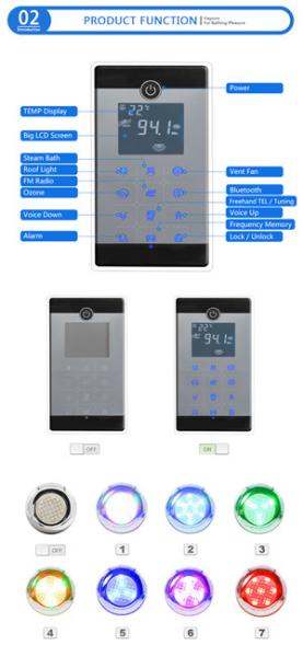 Anti Rusting Steam Bath Equipment / 6kw Steam Generator 304 Stainless Steel Material