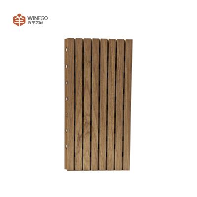 Control Echo Effectively Winego Grooved Slotted Panels for Quiet Clear Interiors