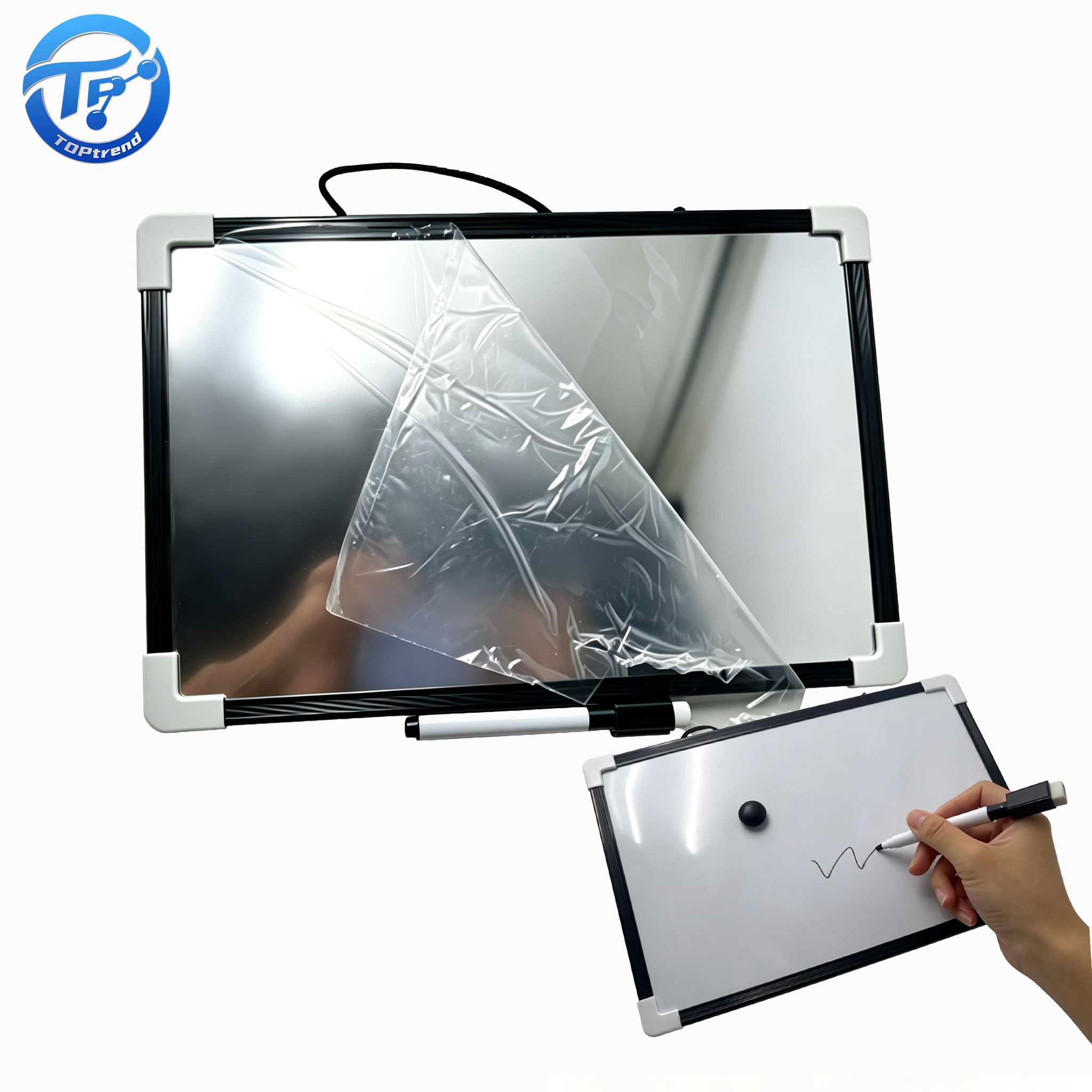 2 In 1 Acrylic Mirror Sheet Shatter Proof Educational Double Sided Plastic Mirror