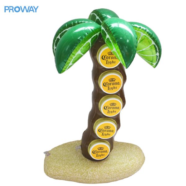 Custom Branded PVC Plastic Inflatable Spray Bottle for Trade Shows and Promotions