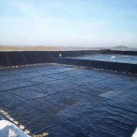 High Strength HDPE Geomembrane With Long Service Life For Wastewater Treatment Plants Bioenergy Projects And Industrial Water Storage Tanks
