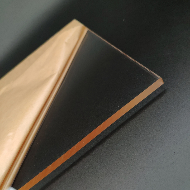 PMMA Clear Acrylic Sheet 93% Light Transmittance Impact Resistant Laser Cut