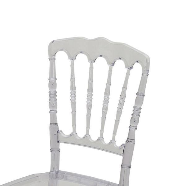 Banquet Wedding Events Dining Room Furniture Resin Party Chairs with Removable Bamboo Seat