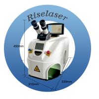 Joialharia de ouro e prata Mini Spot Laser Welder Máquina de micro-soldadura para reparação de anéis de relógio