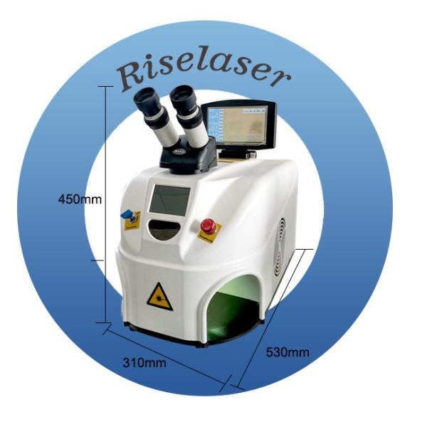 Joialharia de ouro e prata Mini Spot Laser Welder Máquina de micro-soldadura para reparação de anéis de relógio