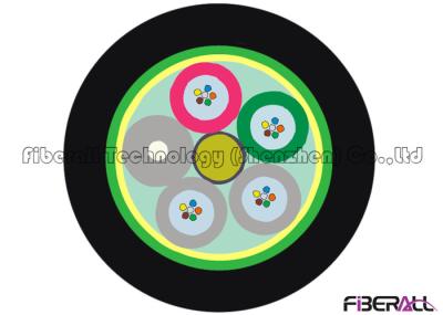 Round Wire GYFTS Outdoor Fiber Optic Cable 48 Cores For Network Communication