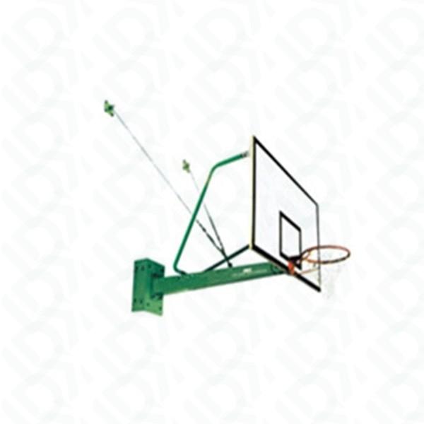 Green Or Customized Wall Mounted Basketball Equipment Wall Hung Basketball Rim
