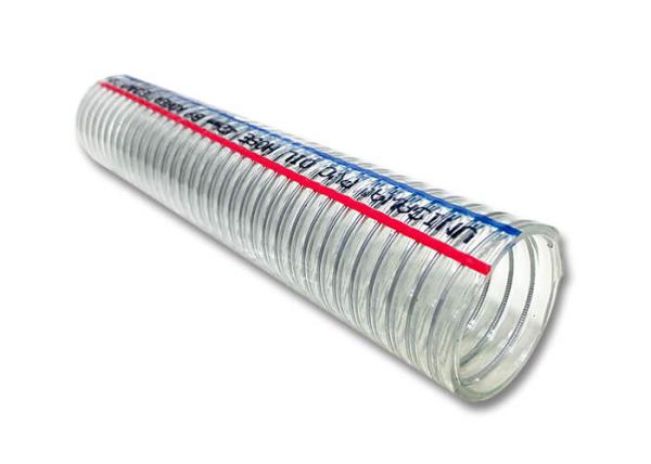 PVC Steel Wire Hose / Multipurpose Flexible Spiral Reinforced Plastic Food Grade Hose For Construction