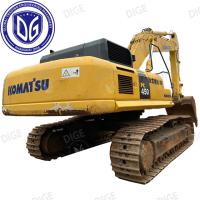 Excavadora usada PC450-8 Komatsu 45 toneladas para grandes trabalhos de mineração, grandes equipamentos de construção
