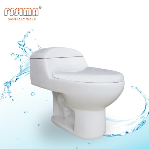 Assoalho coligado gêmeo do toalete - montou o banheiro da armadilha 190mm do Wc S