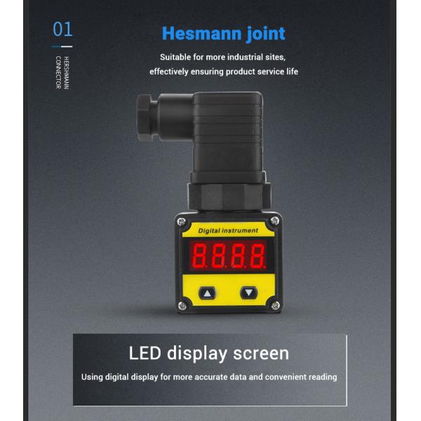 4-20ma 0-5v LED Digital Waterproof Liquid Pressure Sensor with Smart Fire Controlling