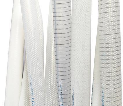 4.8mm~32mm Thickness Food Safe Silicone Tubing Aramid Fabric Reinforced